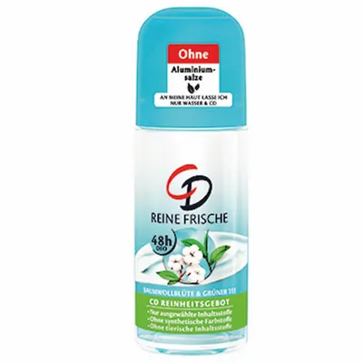 CD Reine Frische Deodorant 48h (Dezodorant w kulce `Kwiat bawełny i zielona herbata`)