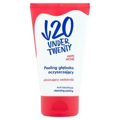Under Twenty Anti Acne, Peeling głęboko oczyszczający eliminujący zaskórniki