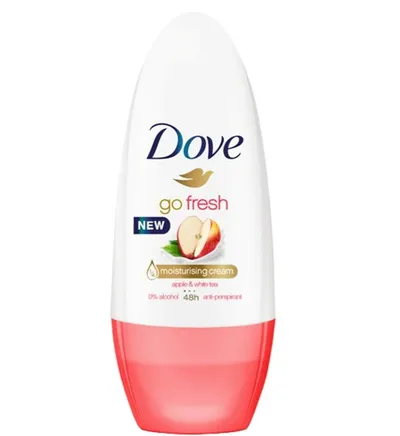 Dove Go Fresh, Apple & White Tea Anti-perspirant Roll-on 48h (Antyperspirant w kulce)