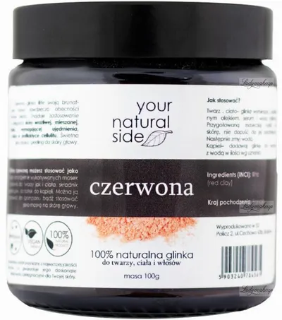 Your Natural Side Glinka czerwona