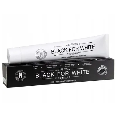 Biomika Black for White Toothpaste (Pasta do zębów wybielająca z węglem aktywnym)