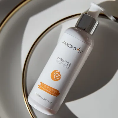 Pandhy's IntiMate Wash Gel (Płyn do higieny intymnej z kwasem mlekowym, prebiotykami i probiotykami)