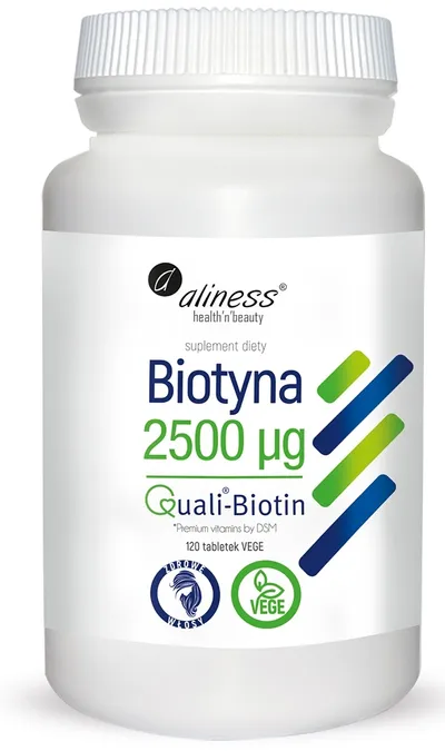 Aliness Biotyna 2500mg, Suplement diety