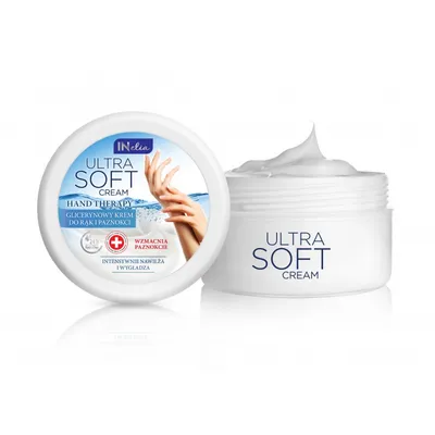 INelia Ultra Soft, Glicerynowy krem do rąk i paznokci