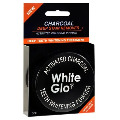 White Glo Activated Charcoal Teeth Whitening Powder (Aktywny węgiel w proszku)