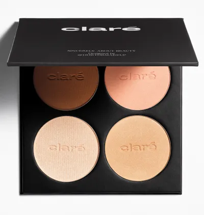 Clare.pro Makeup Surgery, Ginger Palette (Paletka dla rudowłosych)