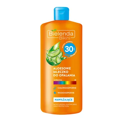 Bielenda Bikini, Aloesowe mleczko do opalania SPF 30