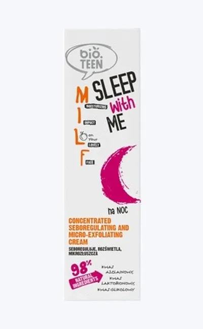 bio.Teen Concentrated Seboregulating and Micro-Exfoliating Night Cream (Seboregulujący krem na noc)