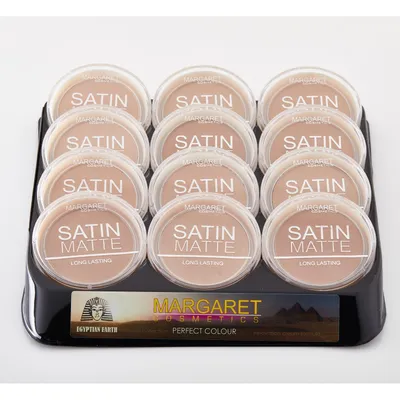Margaret Cosmetics Satin Matte Long Lasting Powder Egyptian Earth (Puder satynowy matujący)