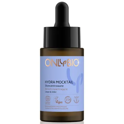 OnlyBio Hydra Mocktail, Skoncentrowane serum nawilżające `Lewan & imbir`