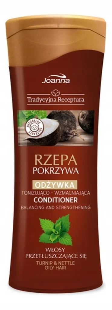 Joanna Tradycyjna Receptura, Odżywka tonizująco-wzmacniająca `Rzepa i pokrzywa`