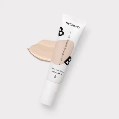 HelloBody Tinted Face Cream (Koloryzujący krem do twarzy)