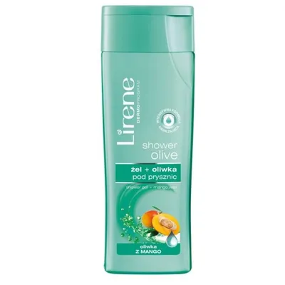 Lirene Dermoprogram Shower Olive, Żel + oliwka pod prysznic z mango