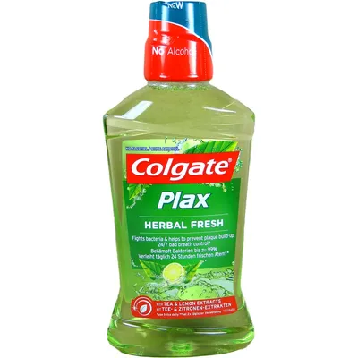 Colgate Plax,  Herbal Fresh, Mouthwash (Płyn do płukania jamy ustnej)