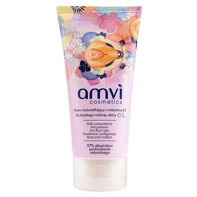 AMVI Cosmetics Krem rozświetlający z witaminą B3 do twarzy