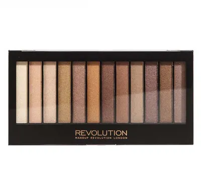 Revolution Beauty (Makeup Revolution) Redemption Palette Essential Shimmers (Paleta 12 cieni do powiek)