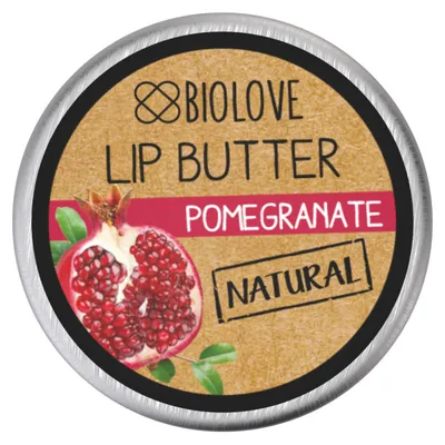 Biolove Pomegranate, Lip Butter (Masełko do ust `Granat`)