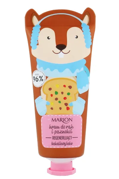 Marion Funny Animals, Regenerujący krem do rąk i paznokci `Bakaliowy keks`