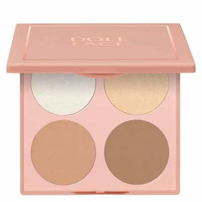 Doll Face Beauty Contour Wizard Palette (Paletka do konturowania twarzy)