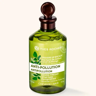 Yves Rocher Anti-pollution, Vinaigre de Rinçage [Rinsing Vinegar] (Detoksykująca płukanka octowa z wyciągiem z moringi)