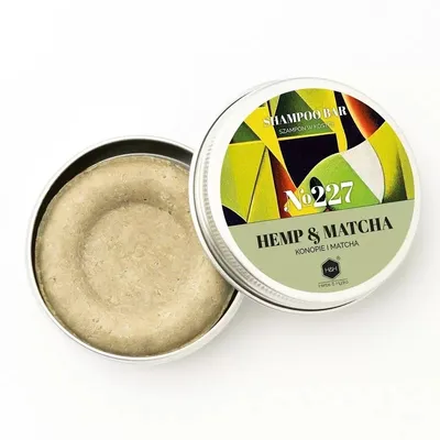 Herbs & Hydro Szampon w kostce `Konopie i matcha`