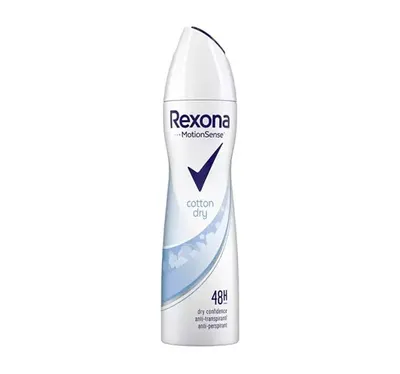 Rexona Motionsense, Invisible Cotton Dry Anti-Perspirant (Antyperspirant w sprayu dla kobiet)