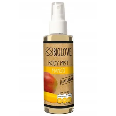 Biolove Mango Natural Body Mist (Mgiełka do ciała `Mango`)