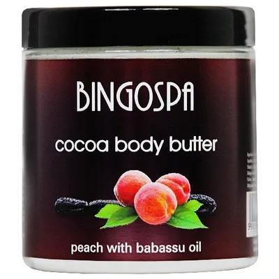 BingoSpa Masło kakaowe `Brzoskwinia z olejkiem babassu`