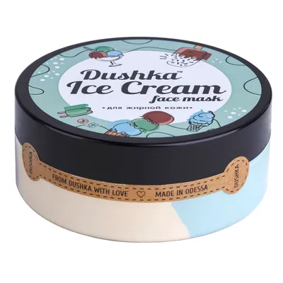 Dushka Cosmetics Maseczka do cery tłustej `Ice Cream`