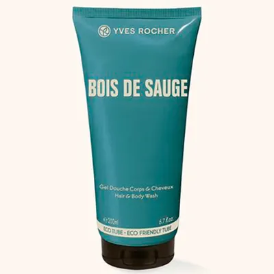 Yves Rocher Bois de Sauge, Gel Douche Corps et Cheveux (Szampon-żel pod prysznic)