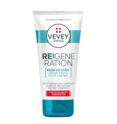 Vevey Swiss Regeneration, Foot Cream (Krem do stóp  `Natychmiastowy komfort`)