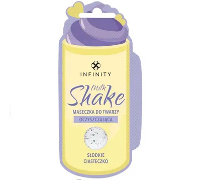 Infinity Milkshake, Słodkie ciasteczko,  Oczyszczająca maseczka do twarzy