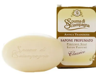 Spuma di Sciampagana Antica Tradizione, Sapone Profumato Classico (Mydło w kostce `Klasyczne`)