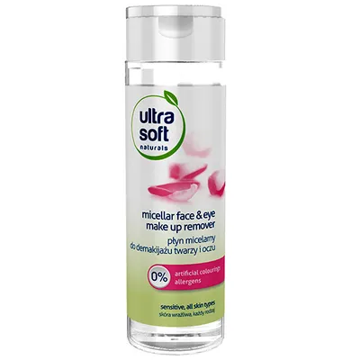 Ultra Soft Naturals Micellar Face & Make up Remover (Płyn micelarny do demakijażu twarzy i oczu)