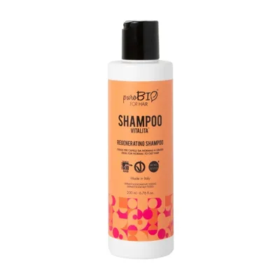 puroBIO cosmetics Vitalita Shampoo (Szampon do włosów regenerujący)