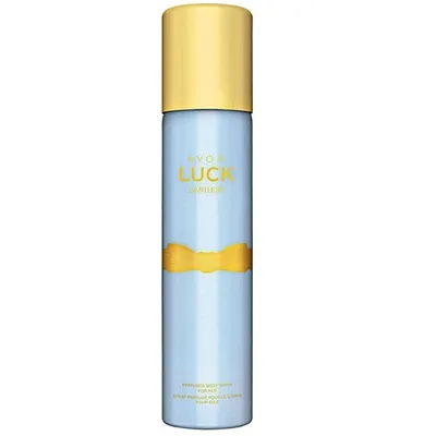 Avon Luck Limitless, Perfumed Body Spray (Dezodorant w sprayu dla niej)