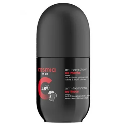 Cosmia Men, Anti-perspirant No Marks (Antyperspirant w kulce)