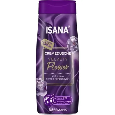 Isana Velvety Flower, Kremowy żel pod prysznic