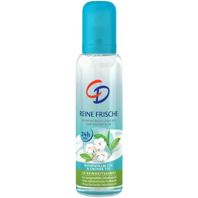 CD Reine Frische Deodorant 24h (Dezodorant w atomizerze `Zielona herbata i bawełna`)