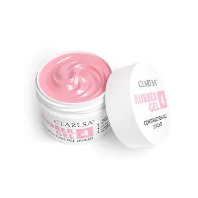 Claresa Rubber Gel Construction Gel UV LED (Żel do przedłużania paznokci)