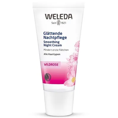 Weleda Wildrose, Nachtcreme (Wygładzający krem na noc z dziką różą)
