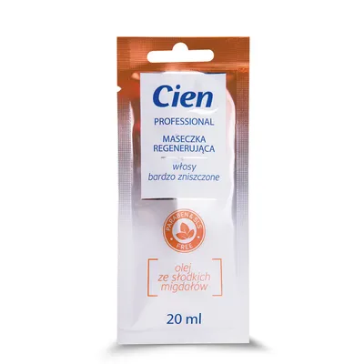 Cien Professional, Regenerująca maseczka do włosów `Olej ze słodkich migdałów`