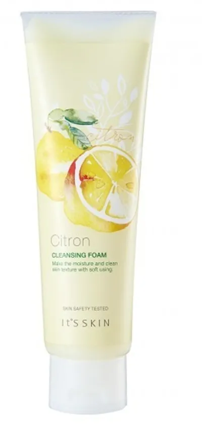 It's Skin Citron Cleansing Foam (Oczyszczajaca pianka do mycia twarzy z wyciągiem z owocu Yuzu)