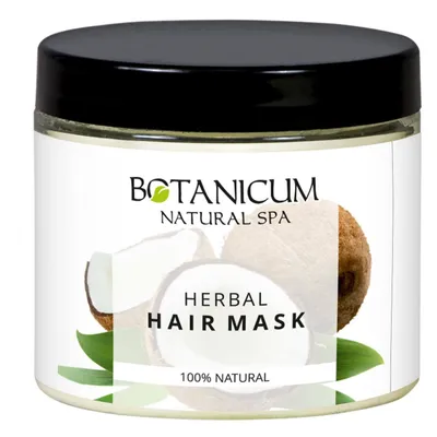 Botanicum Natural SPA Herbal Hairmask 100% Natural (Naturalna kokosowa maska do włosów `Piękne włosy`)