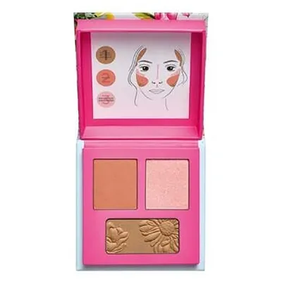 Yves Rocher Flowers In The City, Palette Trio Teint (Paleta do makijażu twarzy)