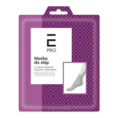 Enilome Healthy Beauty E Pro, złuszczająco-regenerująca maska do stóp