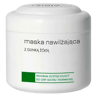 Ziaja Pro, Maska nawilżająca z glinką żółtą