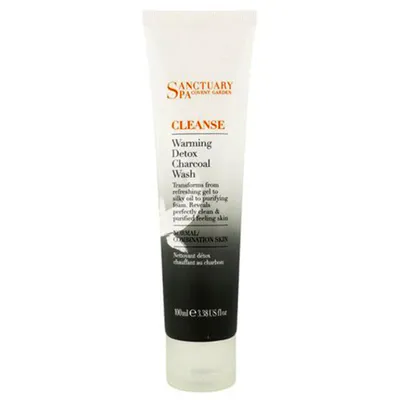 The Sanctuary Cleanse Warming Detox Charcoal Wash (Żel oczyszczający do mycia twarzy)