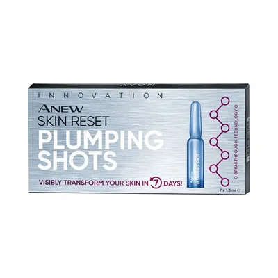 Avon Anew, Skin Reset Plumping Shots (Odmładzająca kuracja do twarzy w ampułkach)
