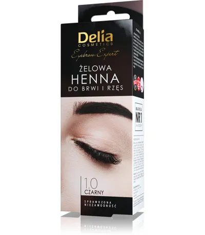 Delia Eyebrow System, Żelowa henna do brwi i rzęs